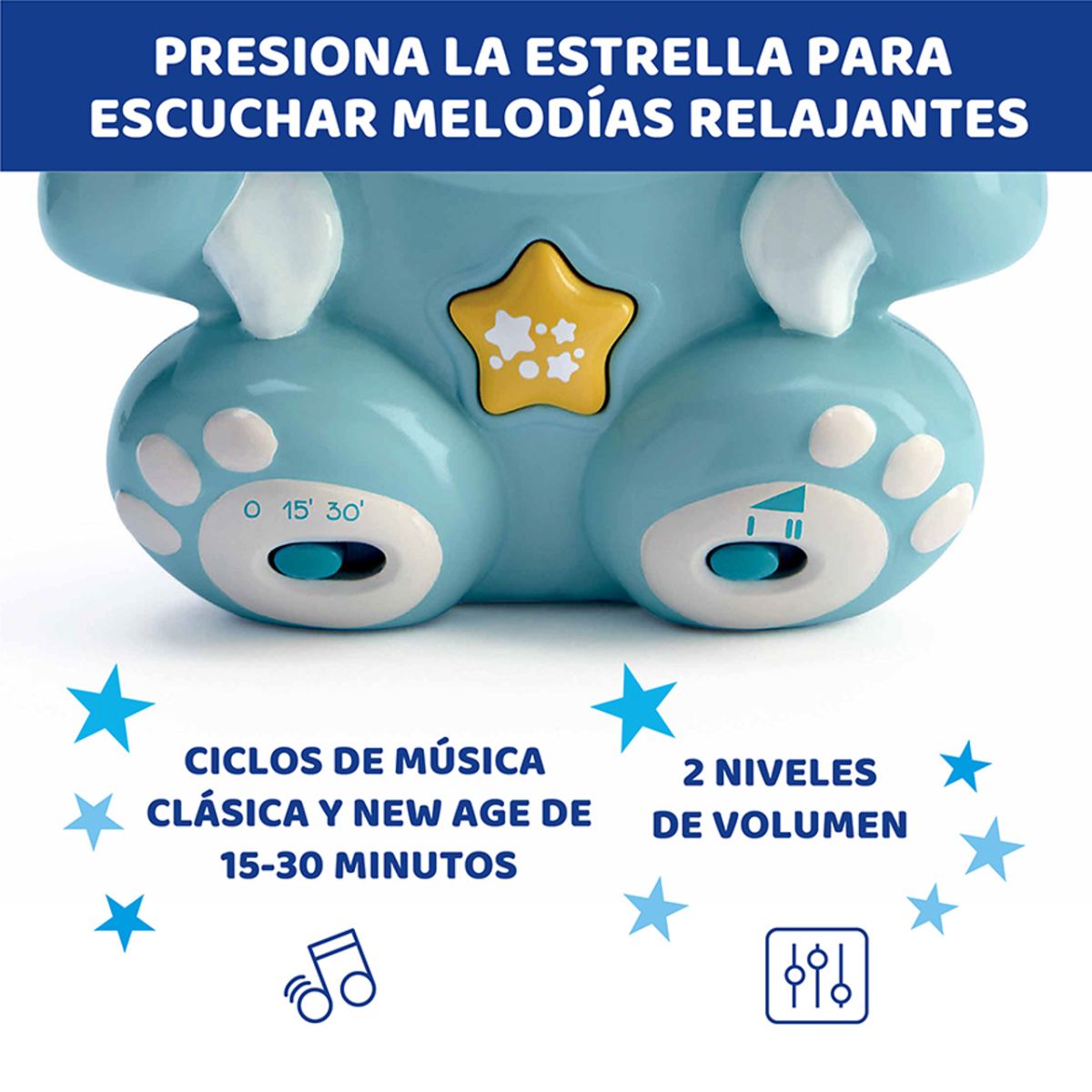 Proyector Oso Arcoiris - First Dreams Rainbow Bear