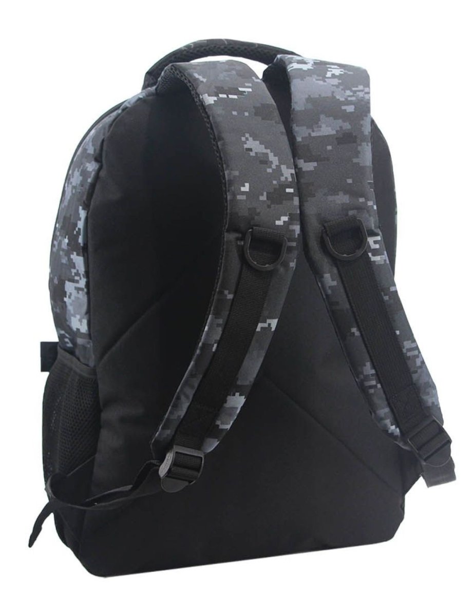 Mochila Escolar Espalda Tactic Skull Camuflada Calavera