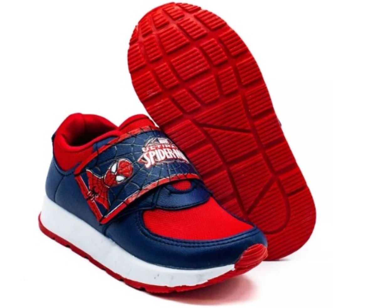 Zapatilla Deportiva Velcro de Spiderman