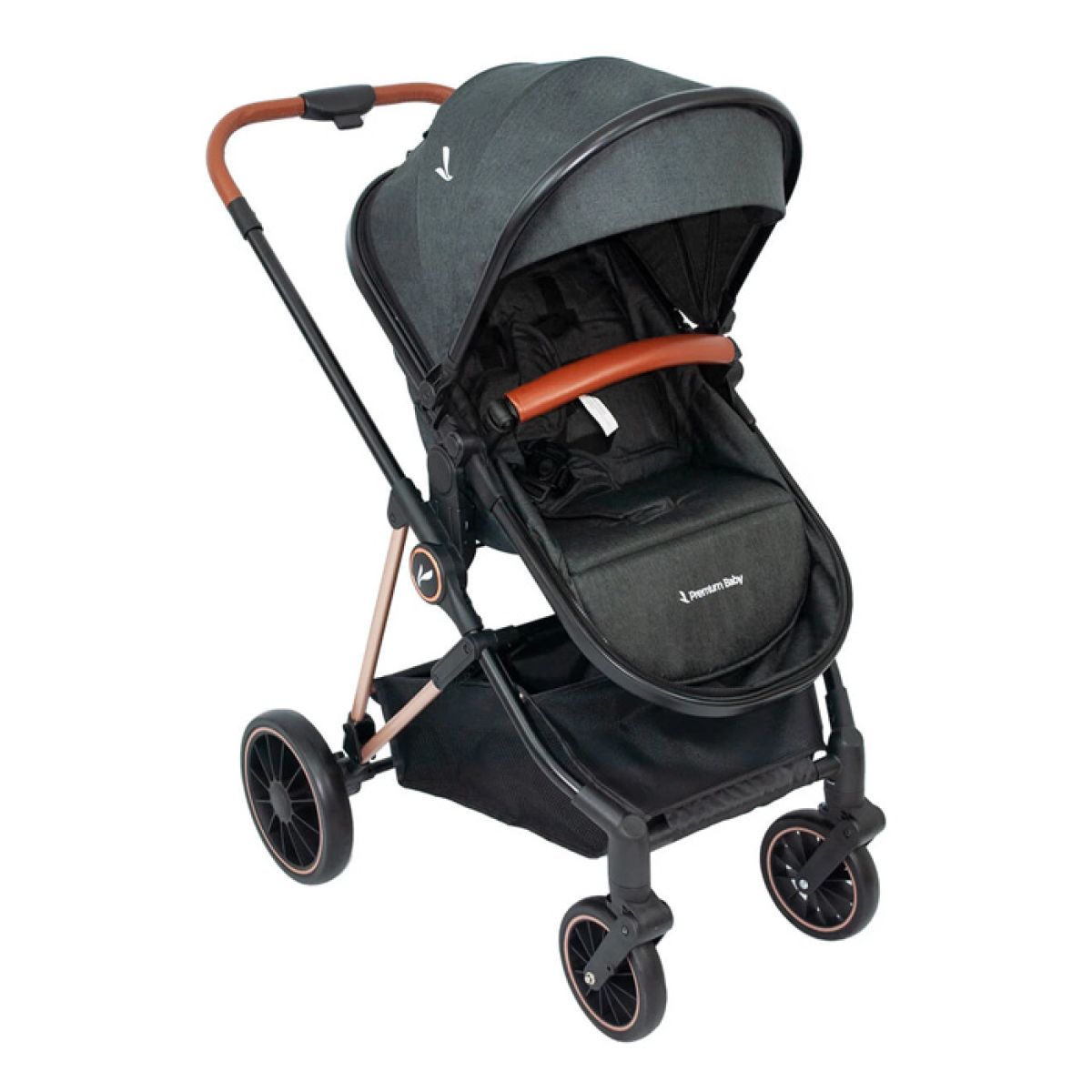 Cochecito Premium 100 Infantil 3 En 1 Moises Con Huevito