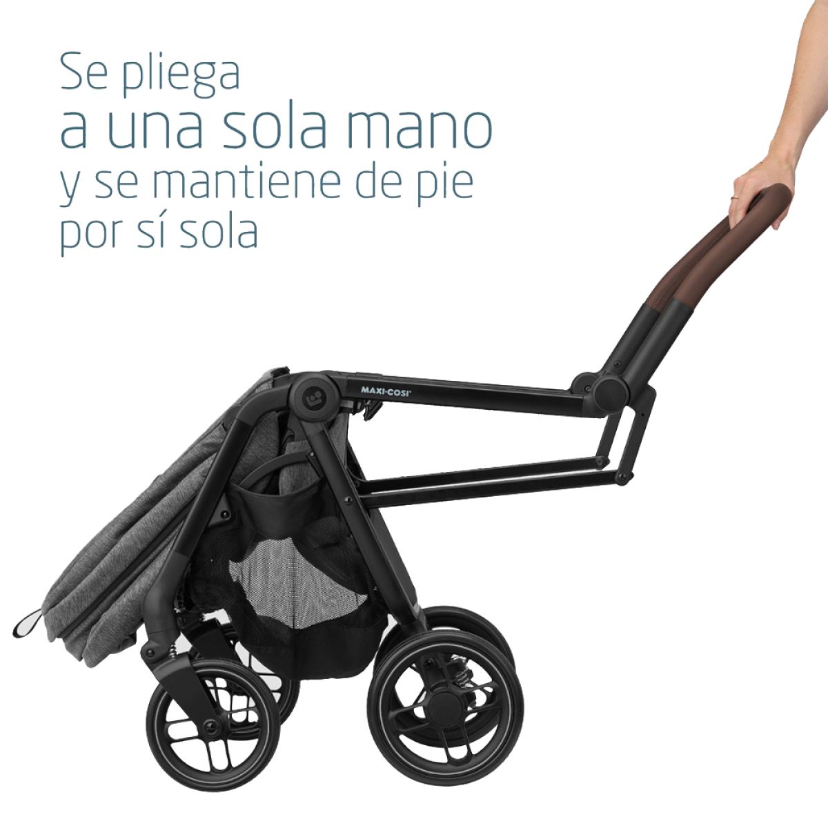 Cochecito Infantil Ultracompacto Con Asiento Reversible Leona 2