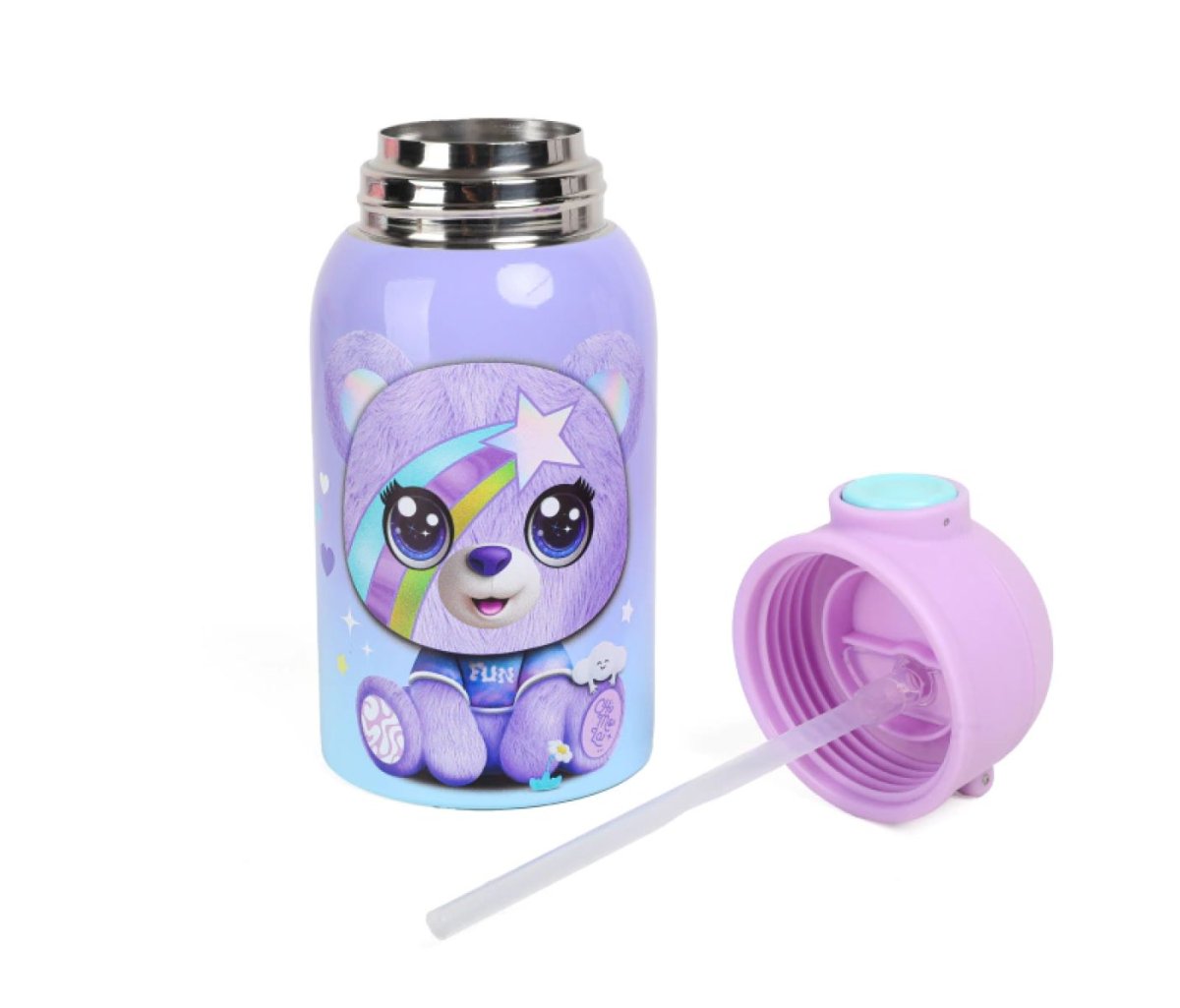 Botella Acero Inoxidable Con Estuche Oso Bear - 450 ML