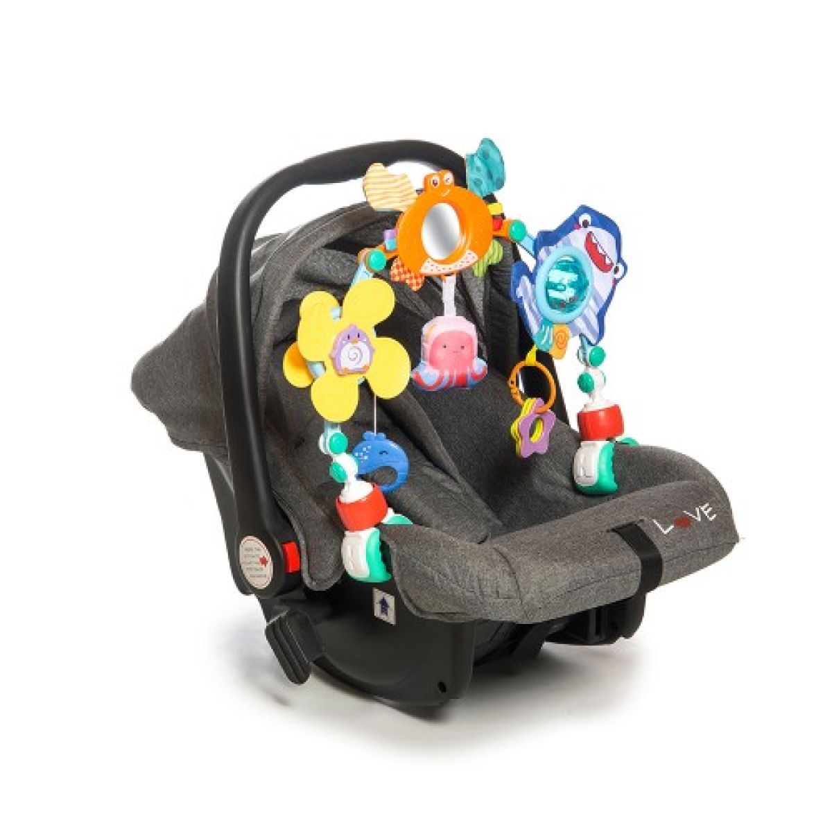 Barral De Juguetes Para Huevito / Cochecito / Cuna - Arco de Actividades - Tira