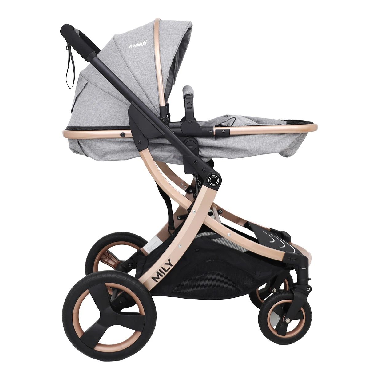 cochecito Bebe 3 en 1 con huevito Travel System Mily