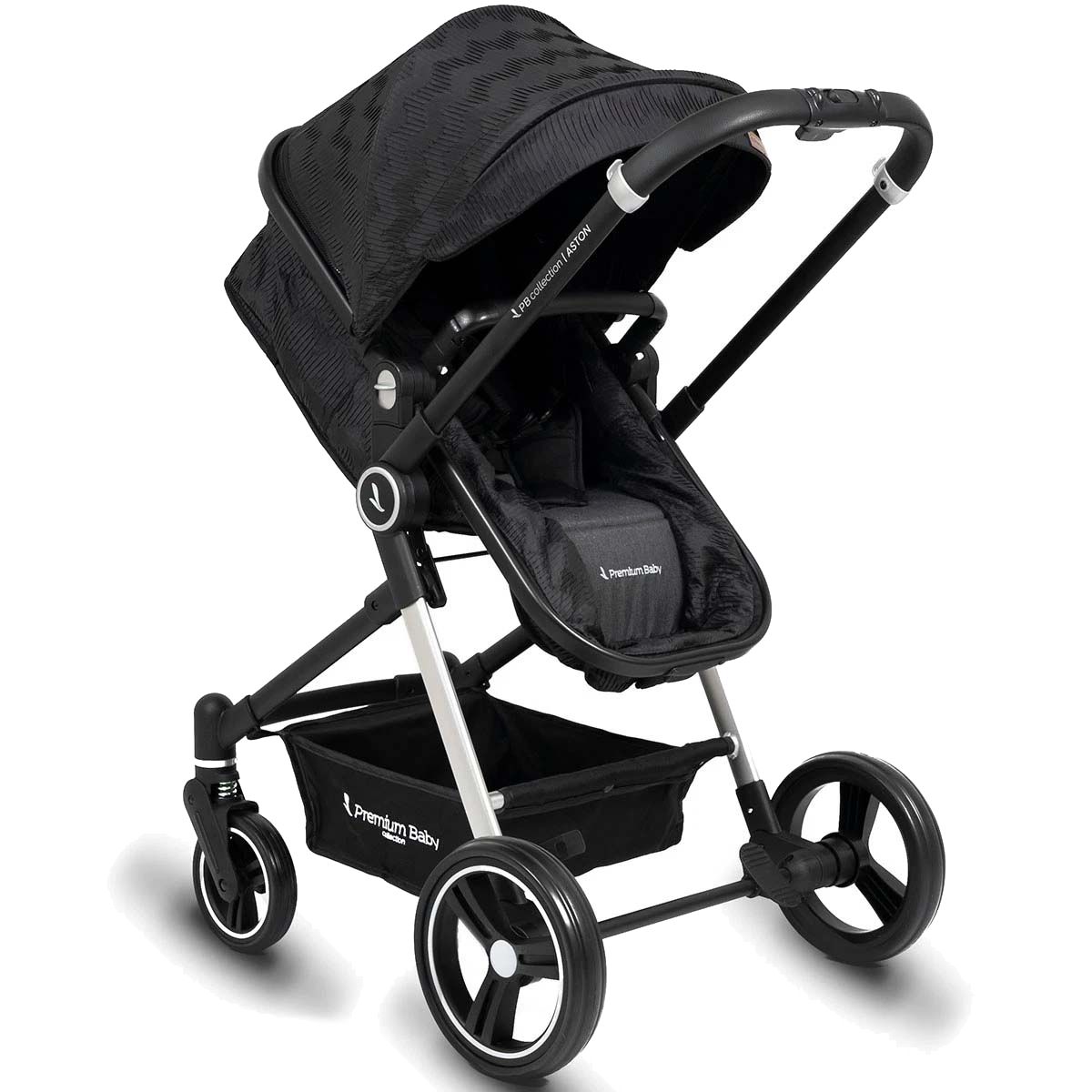 Cochecito Travel System 3 En 1 Moises Con Huevito Y Base Aston Collection