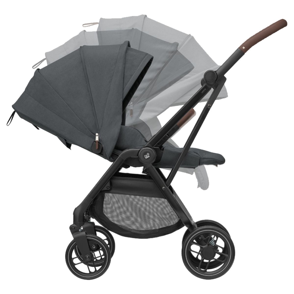 Cochecito Infantil Ultracompacto Con Asiento Reversible Leona 2