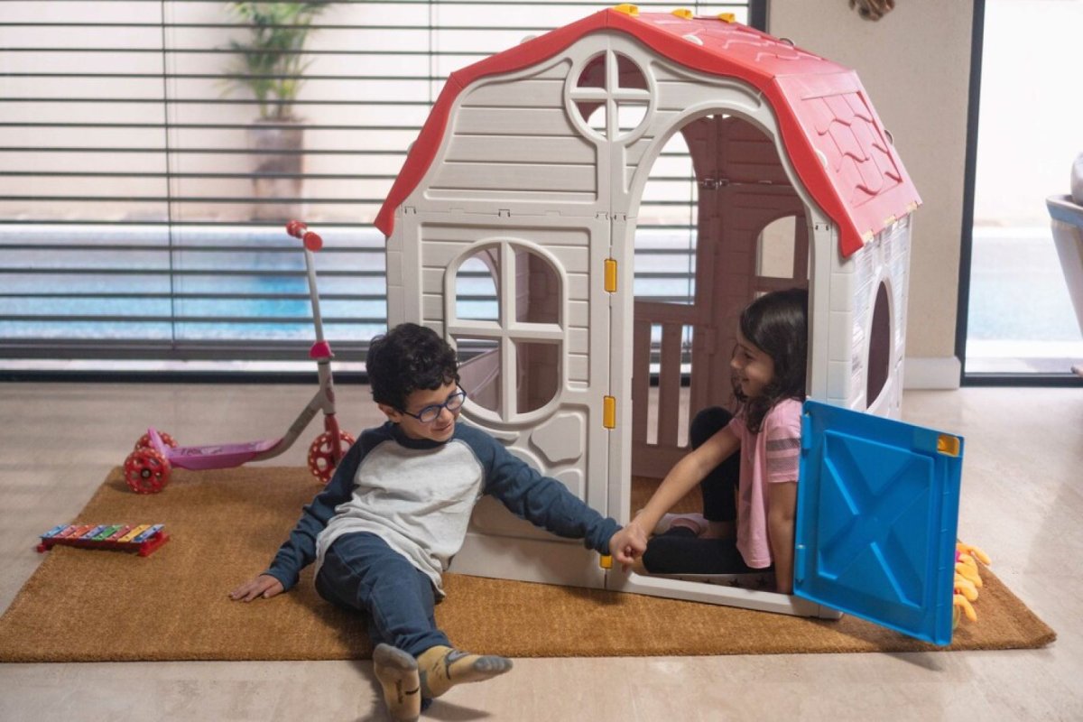 Fantastic Foldable Playhouse - Casita Plástica Plegable - de Interior o Exterior