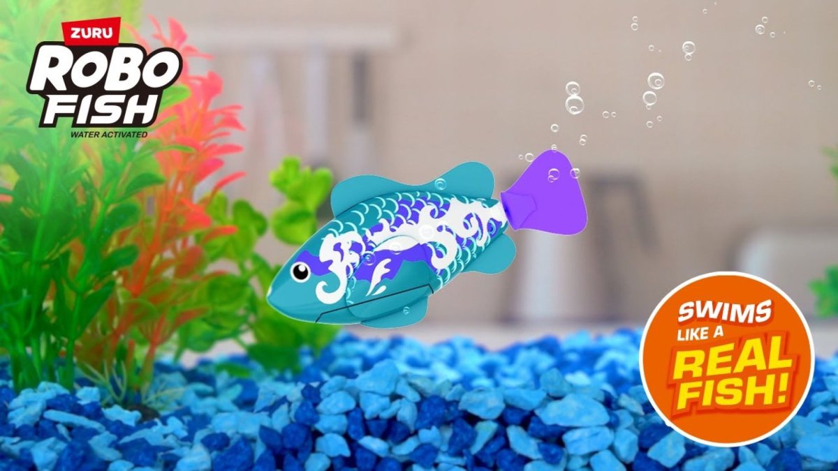 Pez Robotico Con Movimiento - Zuru Robo Alive - Robo Fish