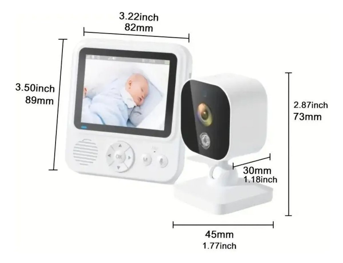 Baby Call Con Camara Monitor Y Display