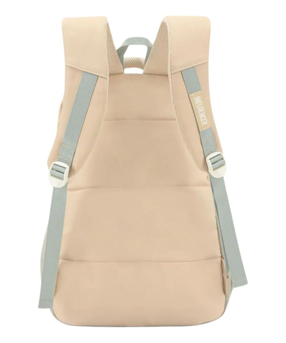 Mochila Espalda Influencer + Cartuchera - 18 Pulgadas