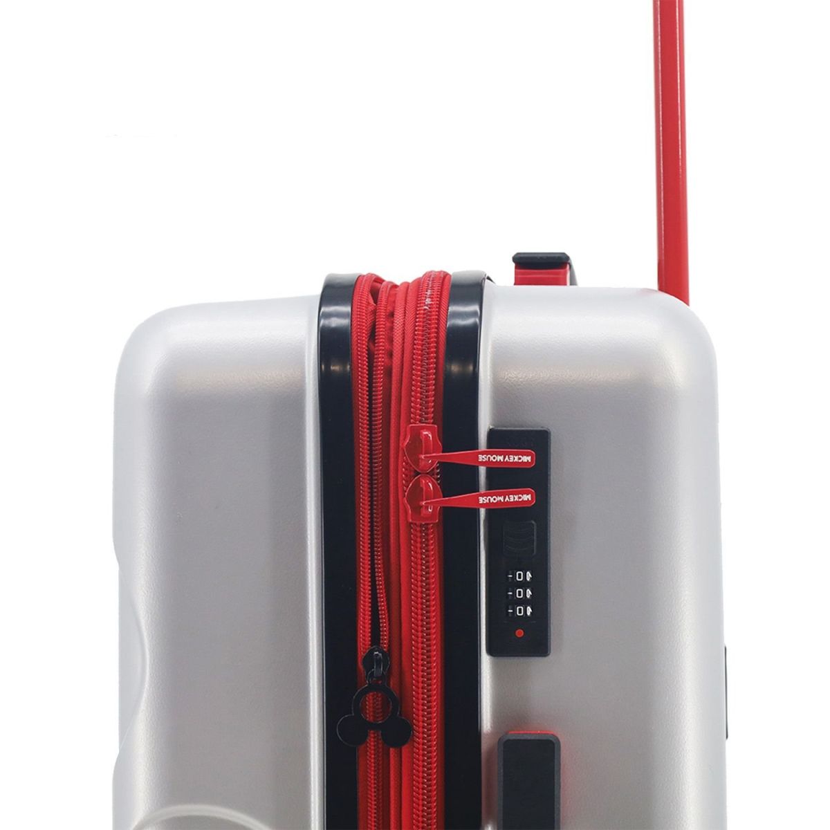 Valija Carry On Mickey Mouse Bajo Relieve - 20 Pulgadas - 100% ABS