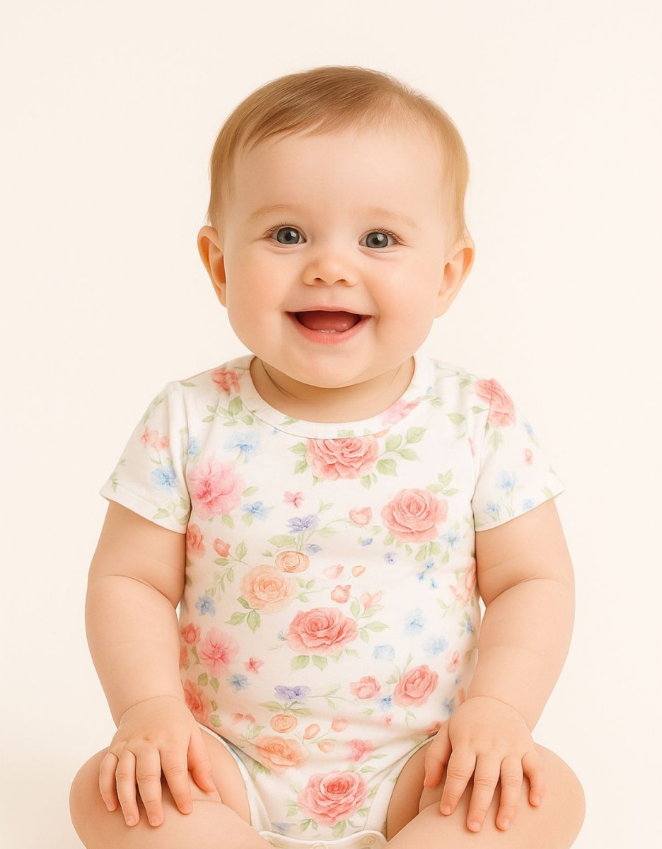 Body Algodon Manga Corta Estampado