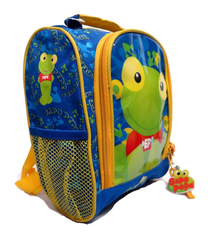 Lunchera tipo Mochila Sapo Pepe