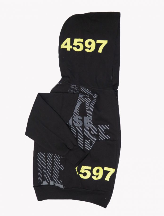 Campera de Algodon Con Friza con Capucha