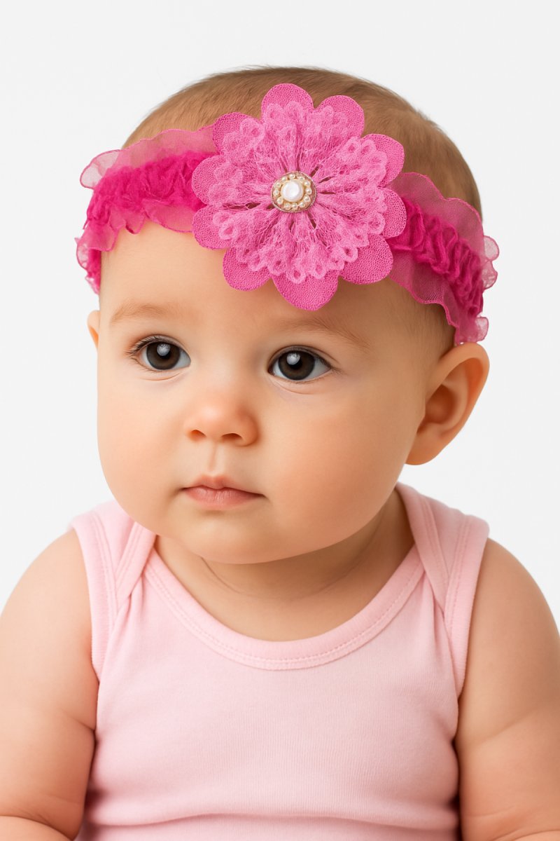 Vincha Elastizada Con Tul