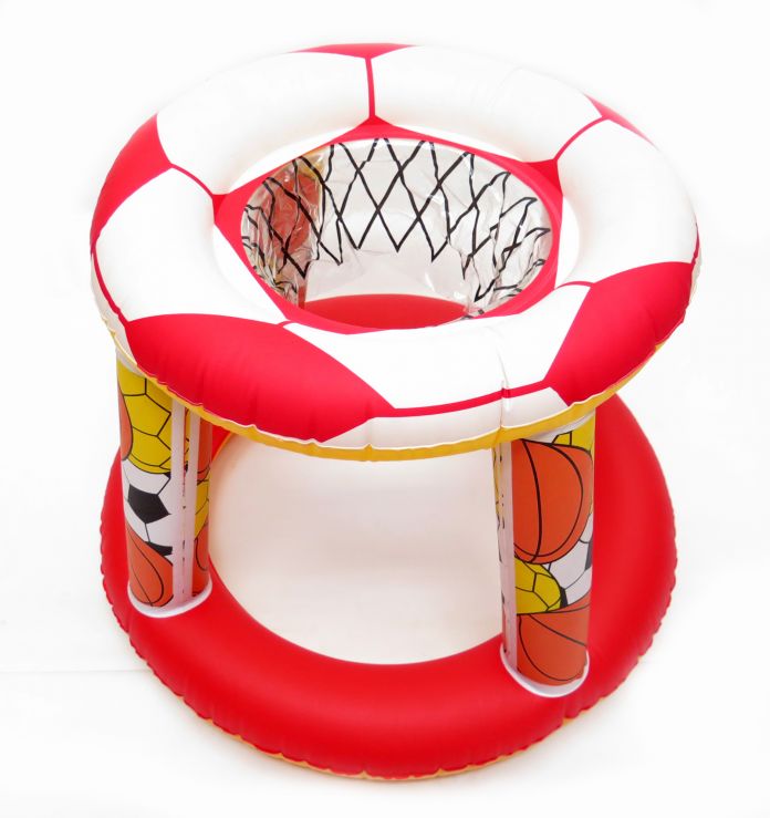 Aro de basquet inflable splash and play