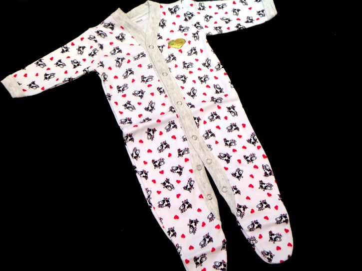 Enterito Varon y Nena Manga Larga / Pierna larga - Estampado - Con Pie