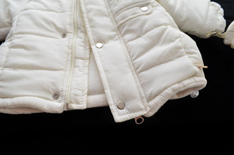 Campera de Abrigo de Nylon con Polar - Incluye Mitones (Guantes)