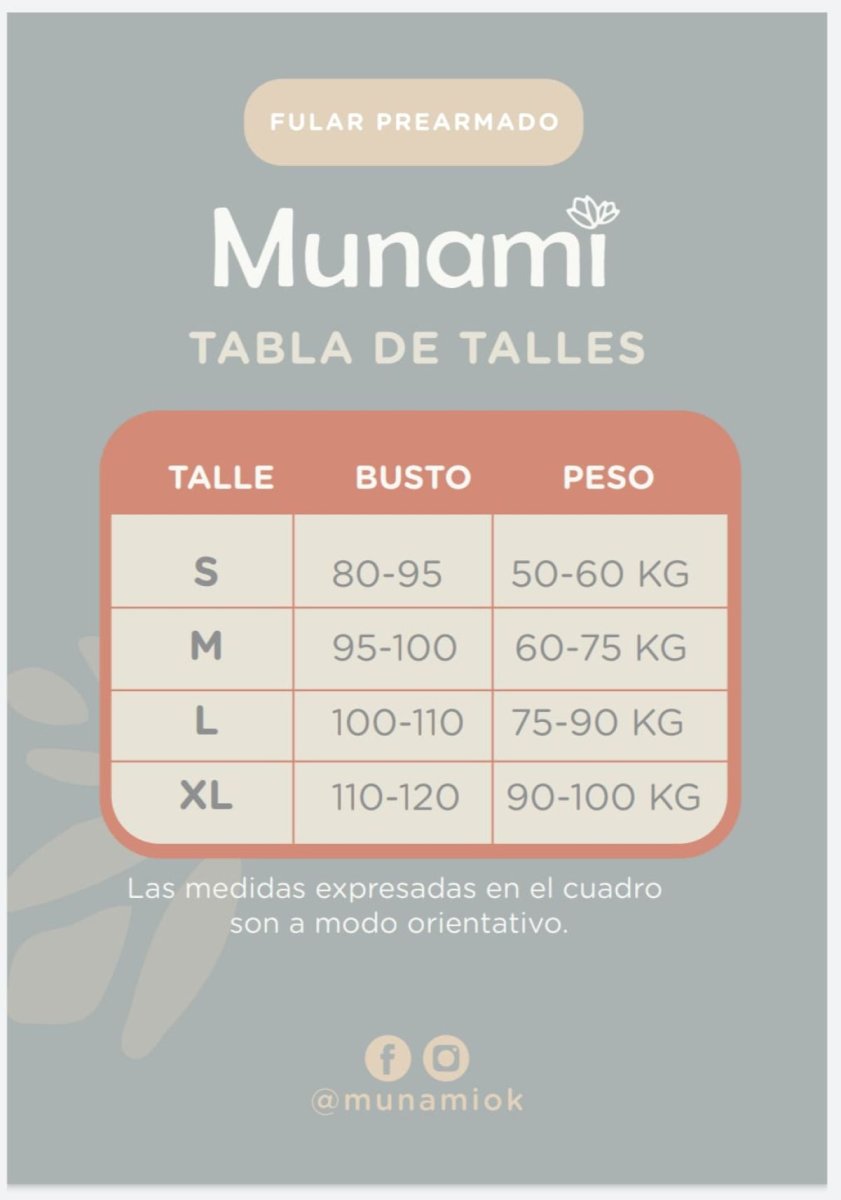 Fular Prearmado Portabebe ( remera )