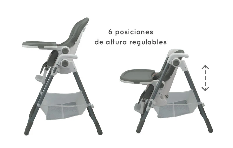 Silla De Comer Con Alturas Y Reclinado Snack