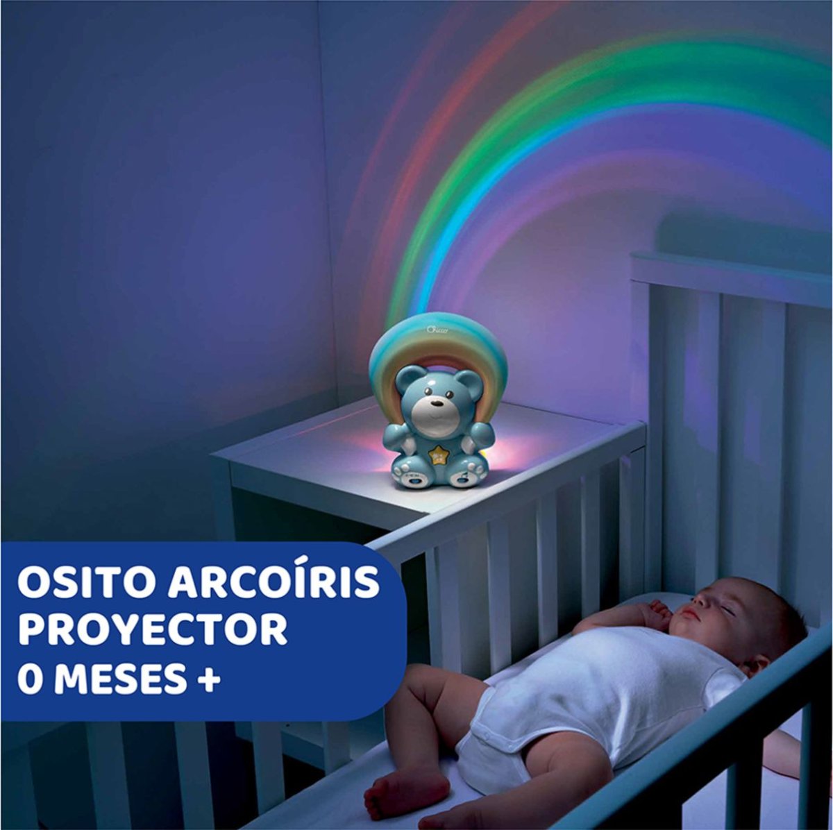 Proyector Oso Arcoiris - First Dreams Rainbow Bear