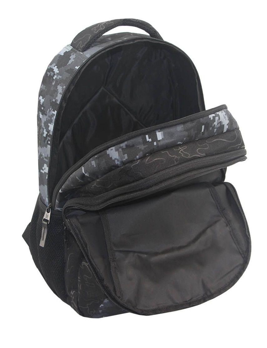 Mochila Escolar Espalda Tactic Skull Camuflada Calavera