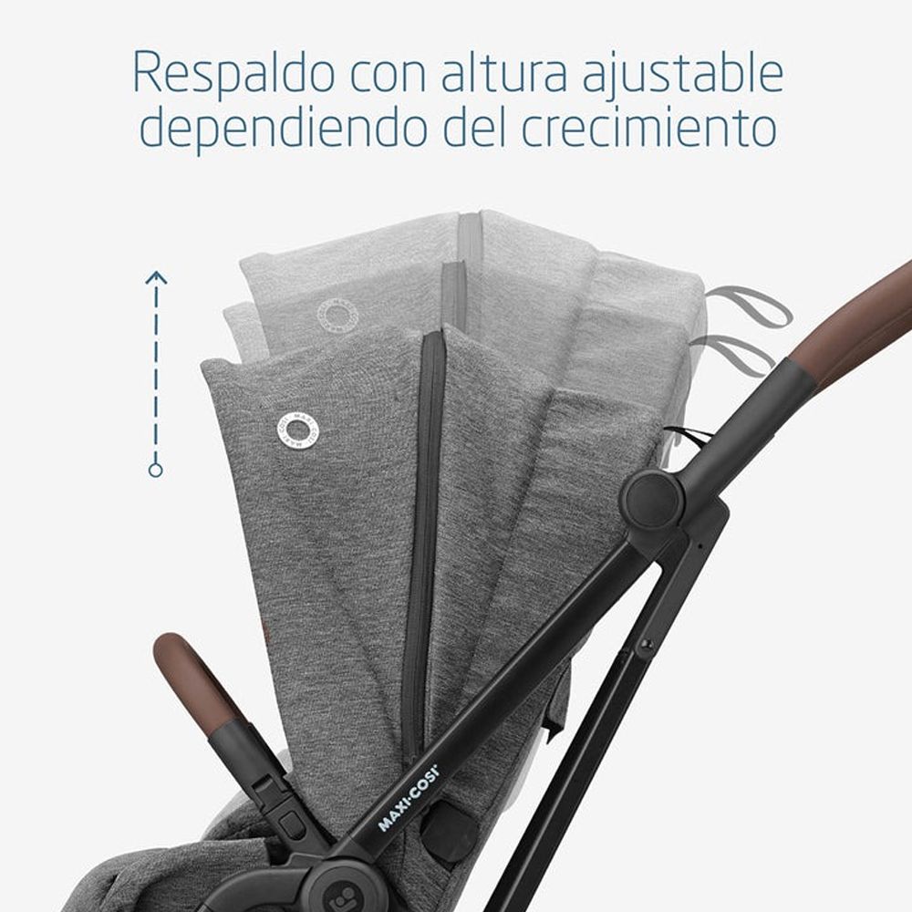 Cochecito Infantil Ultracompacto Con Asiento Reversible Leona 2