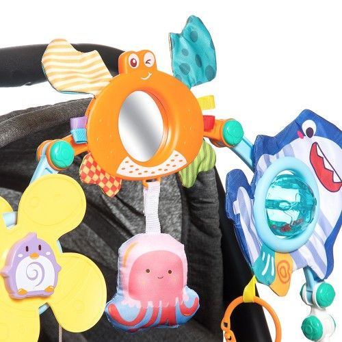 Barral De Juguetes Para Huevito / Cochecito / Cuna - Arco de Actividades - Tira