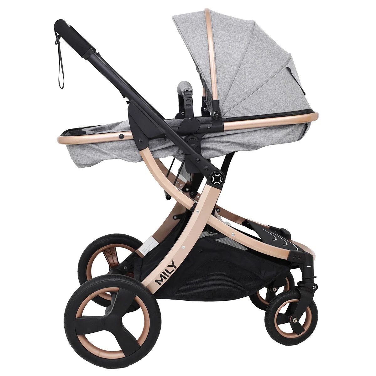 cochecito Bebe 3 en 1 con huevito Travel System Mily