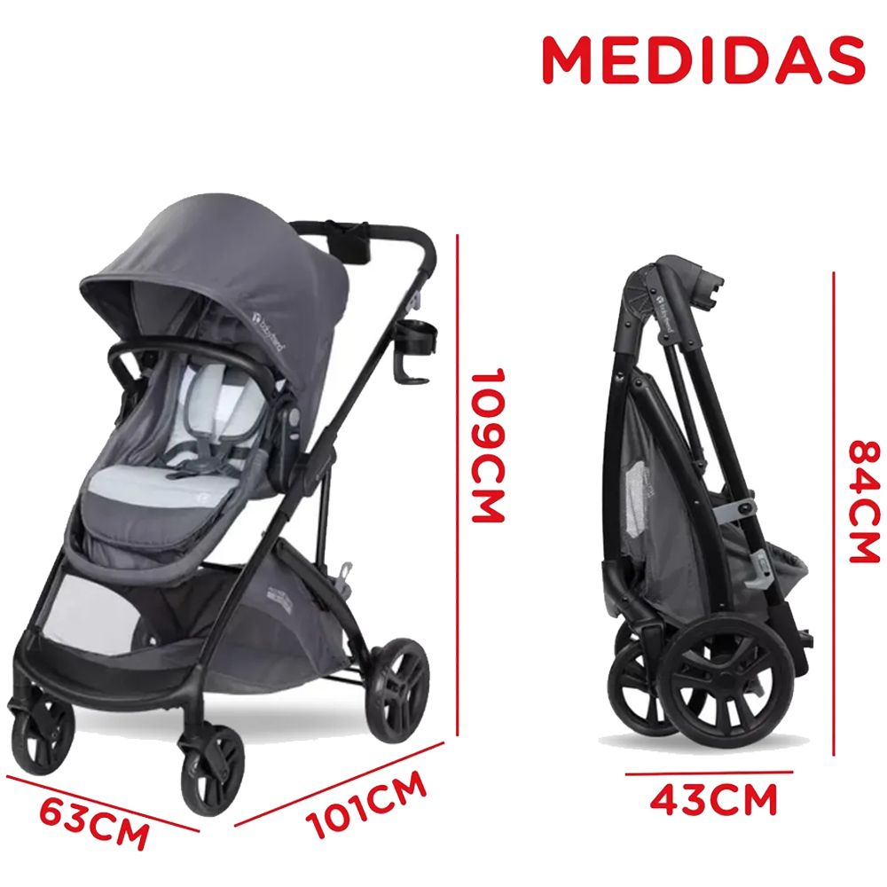 Passport Switch Cochecito Infantil Modular 4 En 1