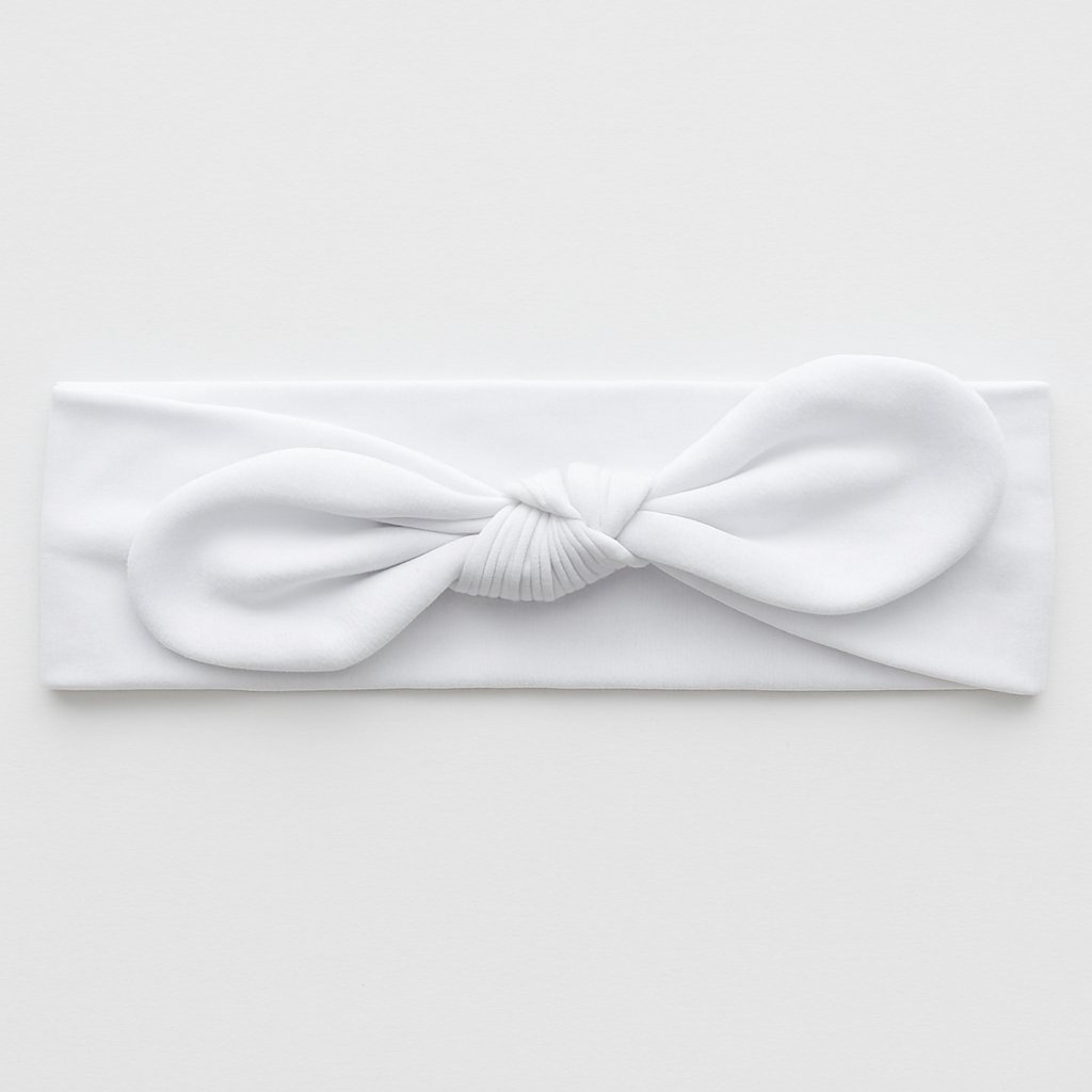 Vincha De Algodon con Moño