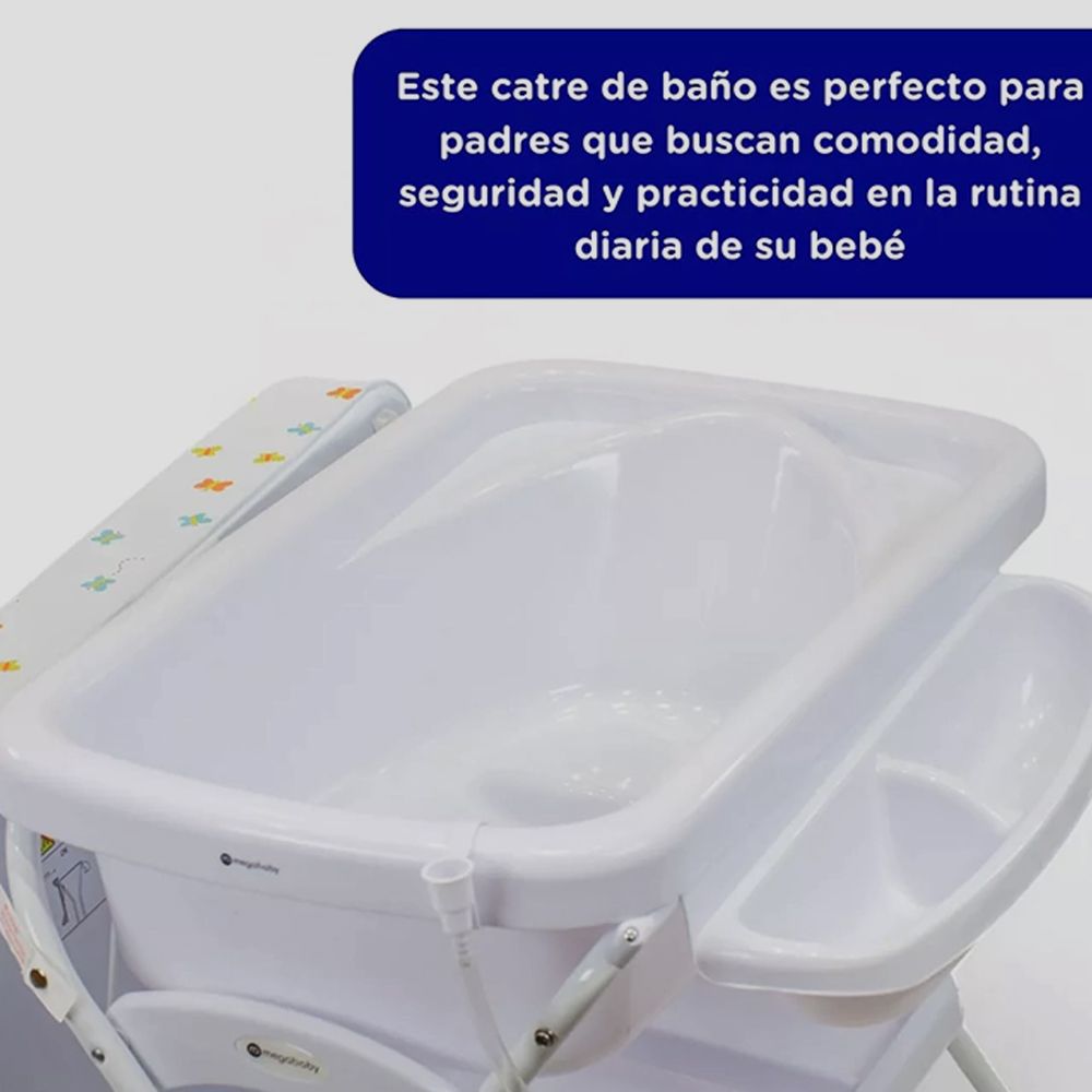 Catre De Baño Plegable Con Cambiador
