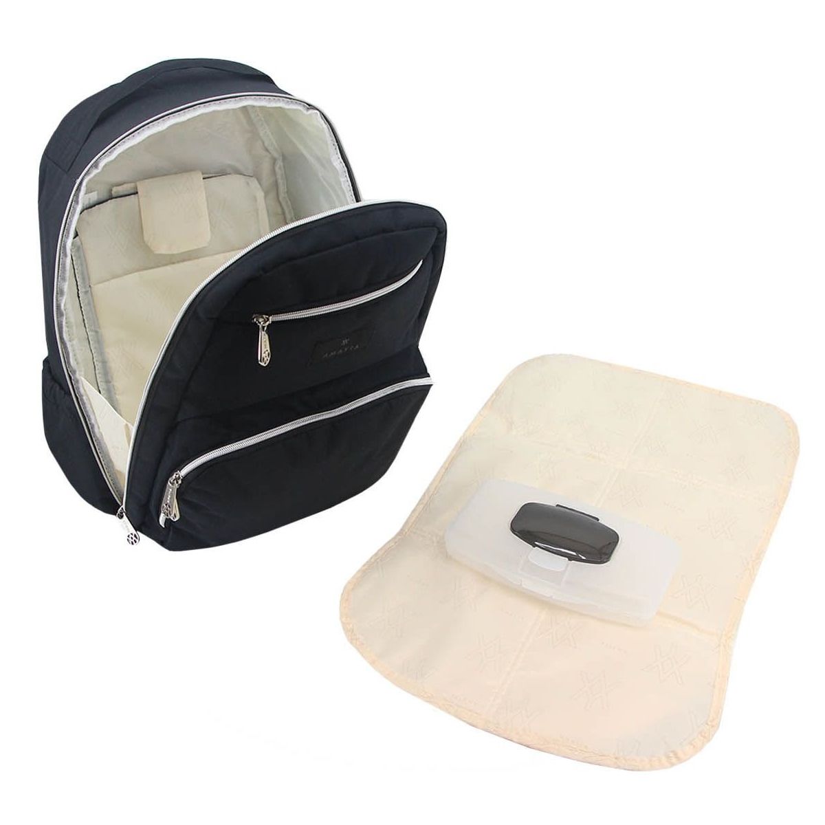 Mochila Maternal Con Bolsillo Termico - Incluye Cambiador