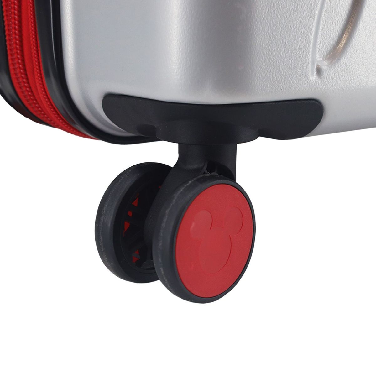 Valija Carry On Mickey Mouse Bajo Relieve - 20 Pulgadas - 100% ABS