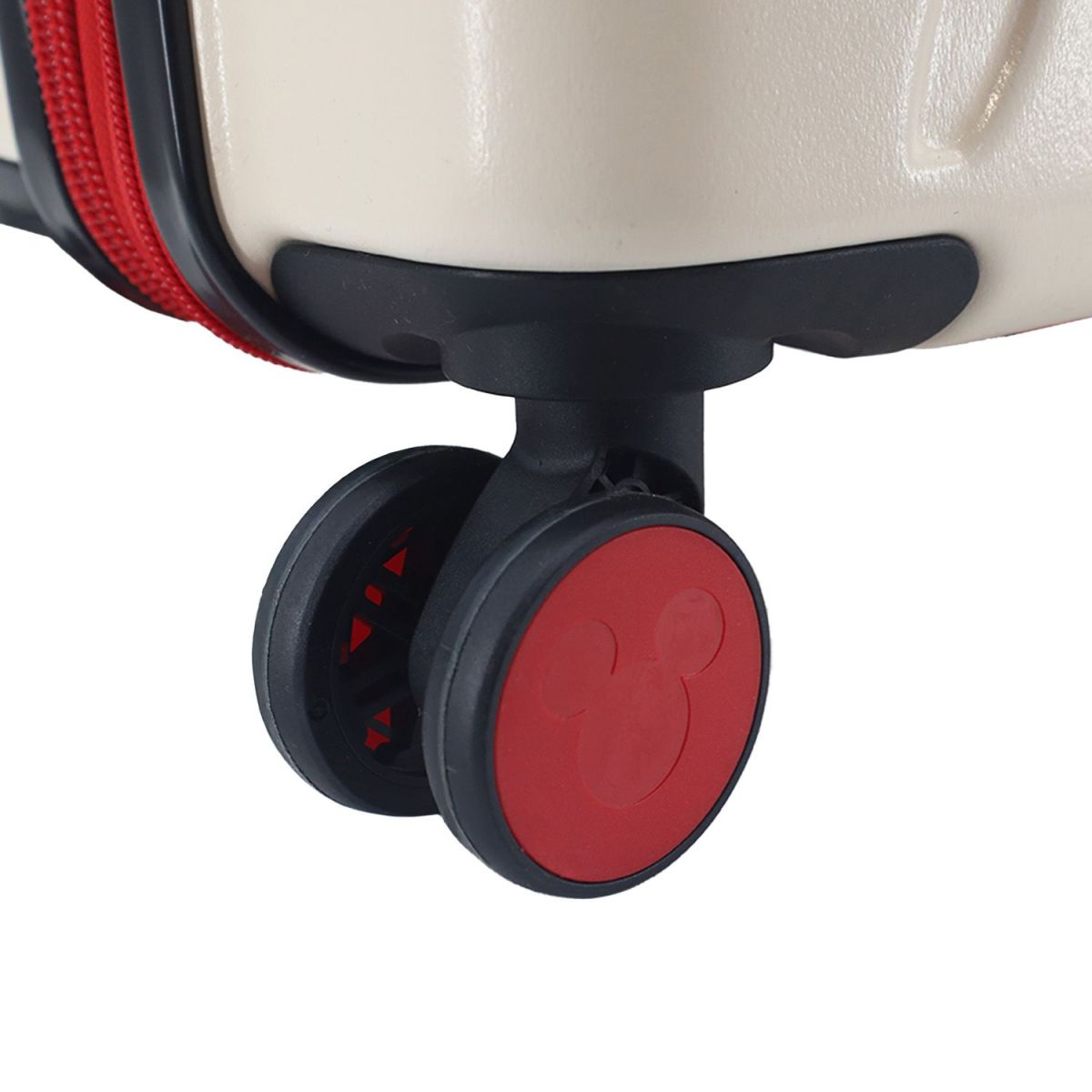 Valija Mediana Mickey Mouse Bajo Relieve - 24 Pulgadas - 100% ABS