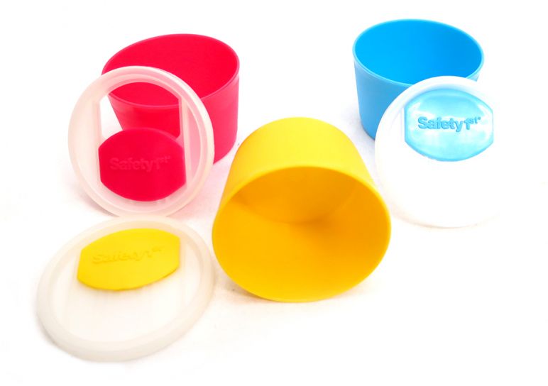 Tacitas apilables Con Tapa deslizante - para Snacks o bocadillos