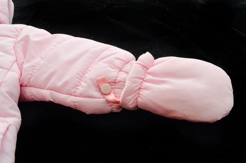 Campera de Abrigo de Nylon con Polar - Incluye Mitones (Guantes)