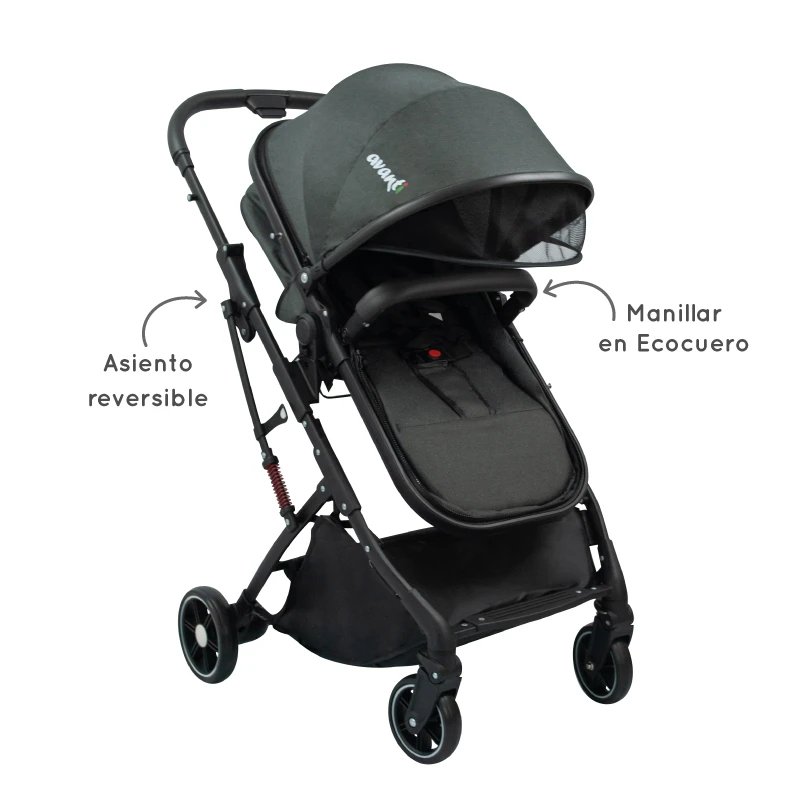 Cochecito Compacto Travel System 3 En 1 Ibiza