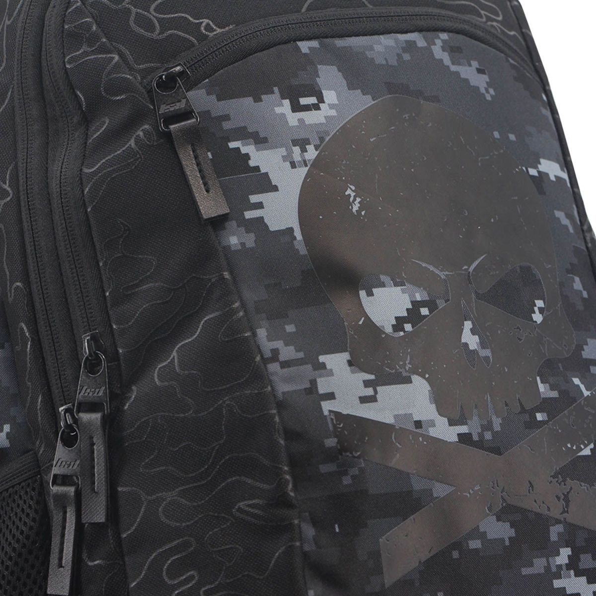 Mochila Escolar Espalda Tactic Skull Camuflada Calavera