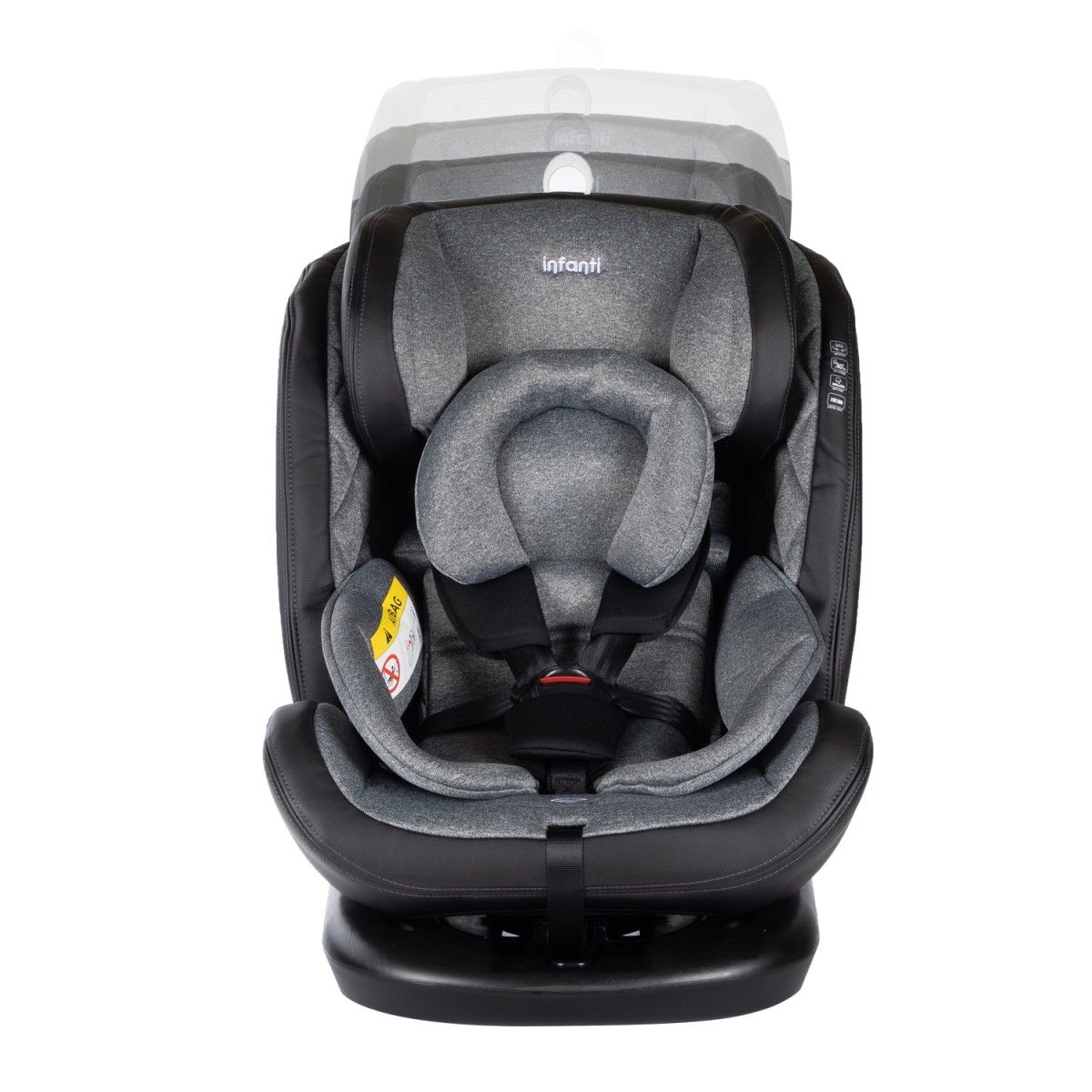 Butaca Infantil I-Giro 360ª De 0 A 36 Kg. Isofix Alarma