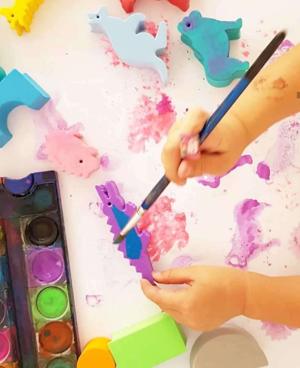 Bloques Para Imaginar Y Construir De Goma Eva - 40 Piezas