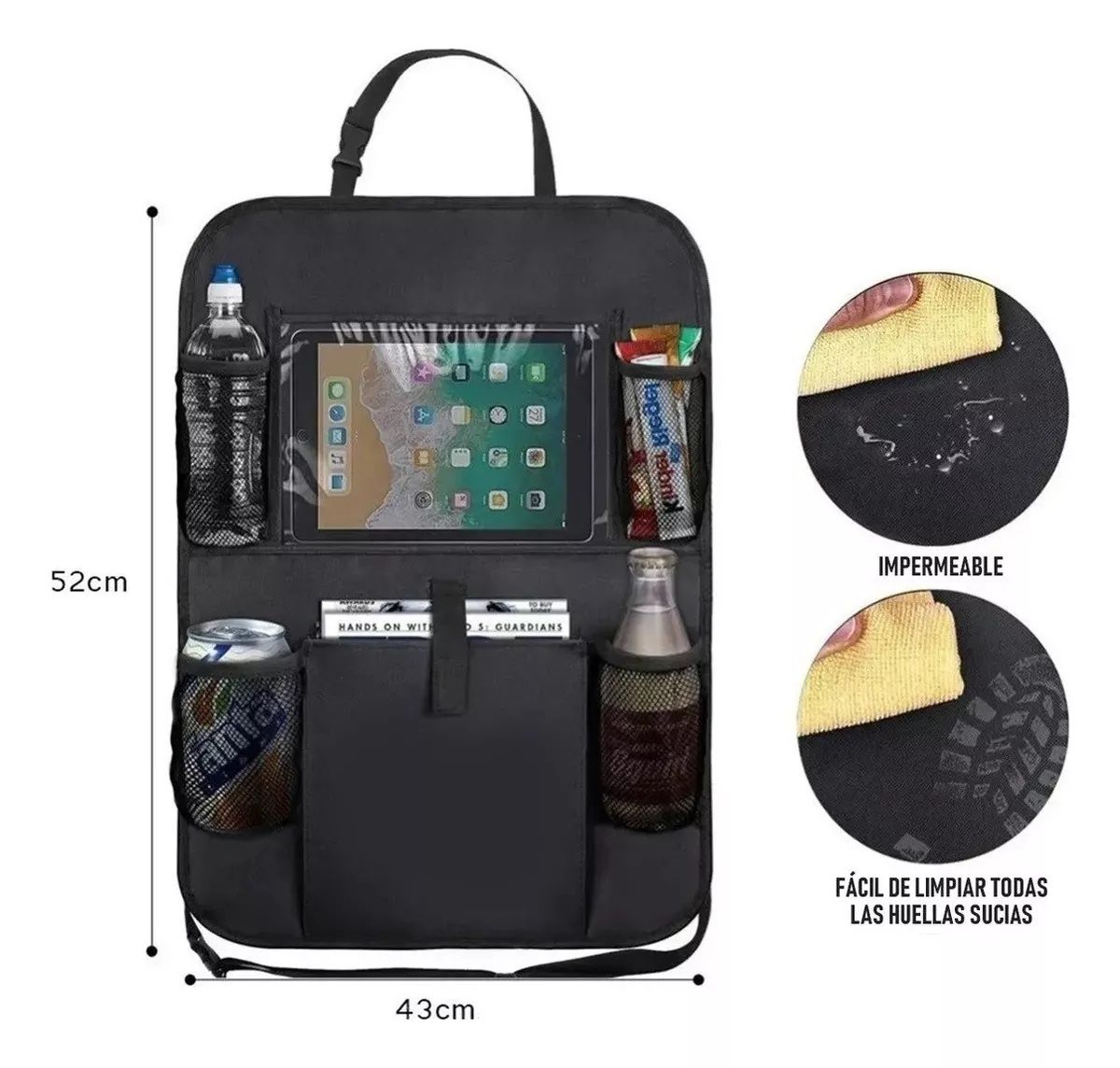 Organizador Universal Para Asiento De Auto