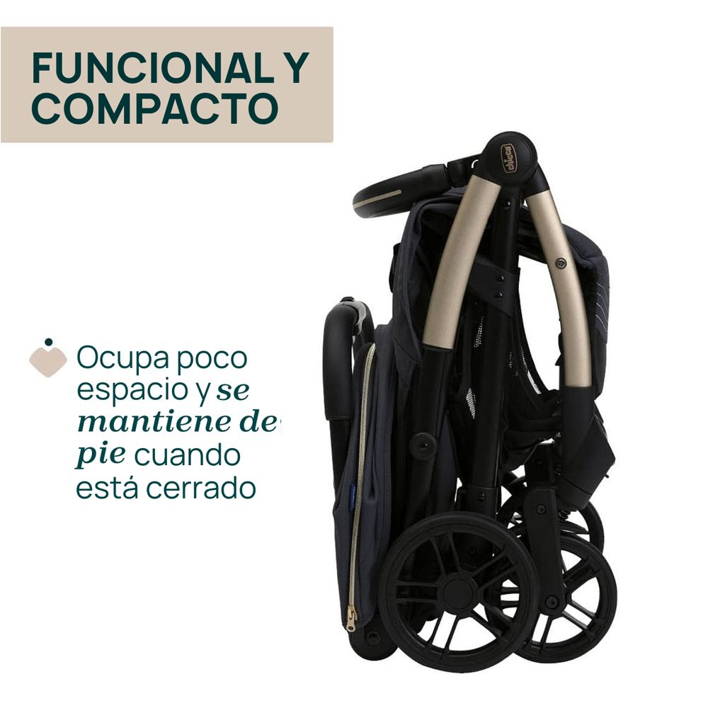 Goody XPlus Cochecito Ultracompacto Con Plegado Automatico