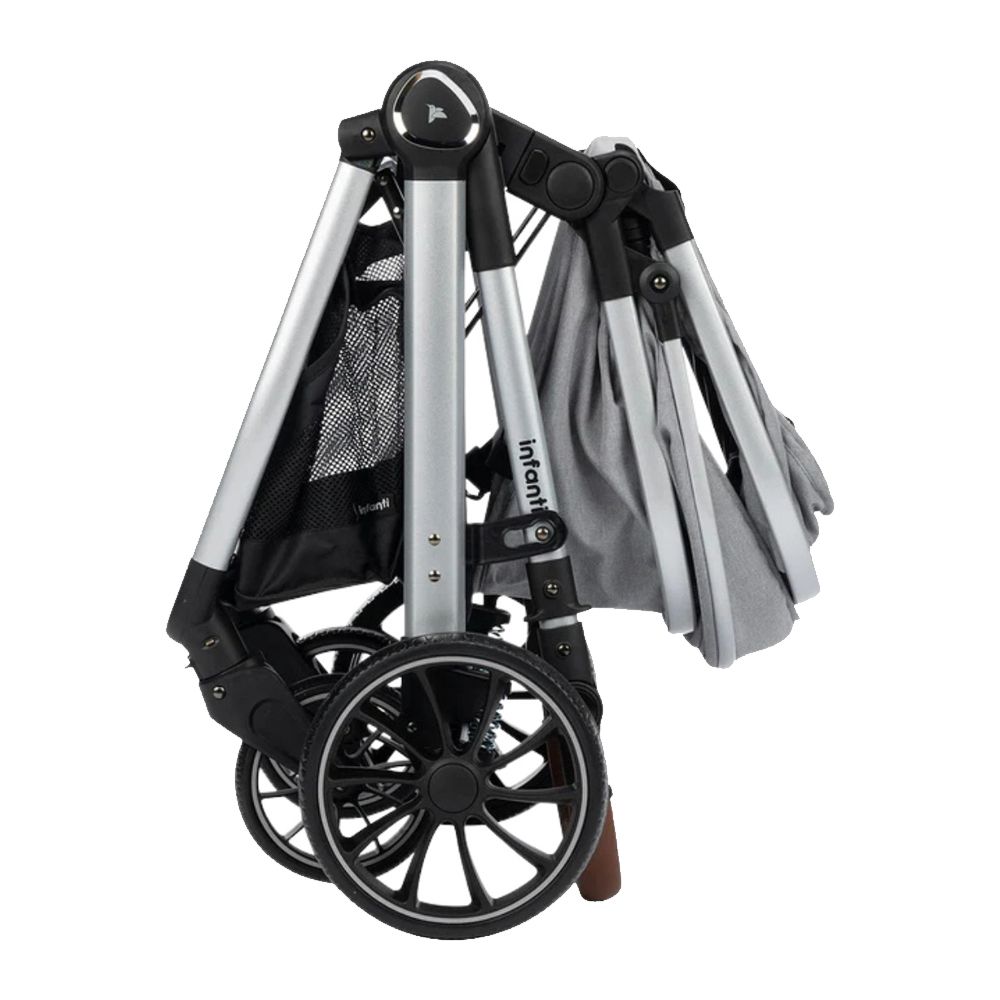 Romanzo Cochecito Infantil 3 en 1 Travel System Con Huevito Y Base Isofix moises