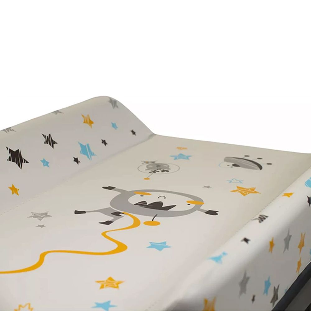 Catre De Baño Plegable Con Cambiador Antivuelvo