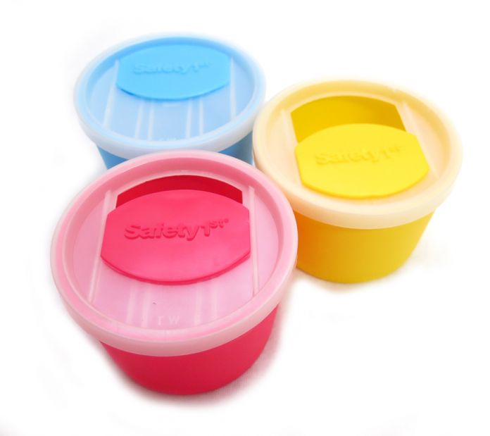 Tacitas apilables Con Tapa deslizante - para Snacks o bocadillos