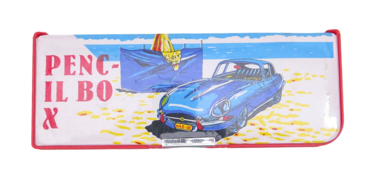 Cartuchera Rigida Imantada con Sacapuntas Autos