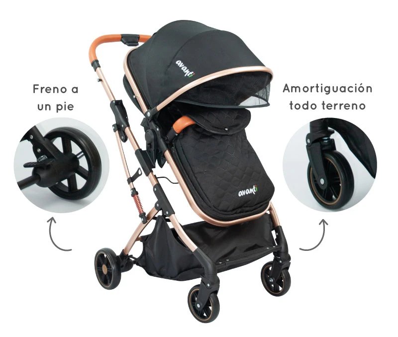 Cochecito Compacto 2 En 1 Ibiza Moises