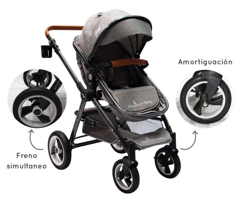 Cochecito Travel System 3 En 1 Sunrise