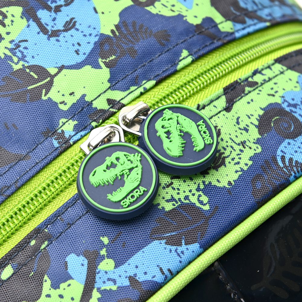 Mochila Espalda Escolar Dino T-Rex 18 Pulgadas